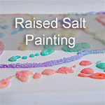 Raised Salt Painting