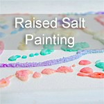 Raised Salt Painting