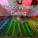 Color Wheel Ceiling