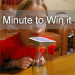 Minute To Win It Family Night # 1