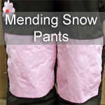 Mending Snow Pants