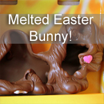 Poor Chocolate Easter Bunny!