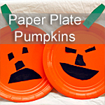 Paper Plate Pumpkins