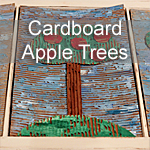 Cardboard Apple Trees