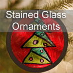 Stained Glass Ornaments