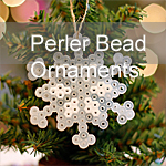 Perler Bead Ornaments
