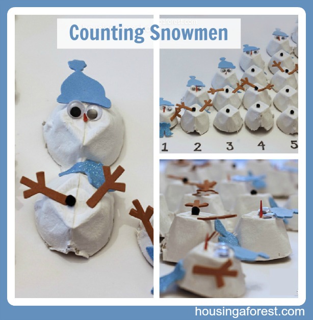 DIY Snowman Kit Snowman Hat, Snowman Arms, Snowman Nose Snowmen Elements 