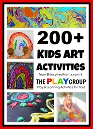 Kids Art Activities from the PLAY group