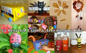 Earth Day Fun: 12 Recycled Crafts & Activities for Kids