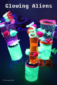 Glowing Aliens