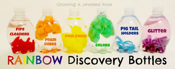 Rainbow Discovery bottles