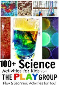 Science Activities from The PLAY Group