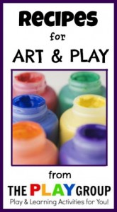 Recipes for play from the PLAY group