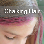 How to Chalk Hair