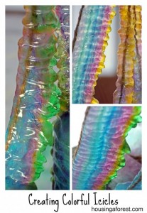 Creating Colorful Icicles