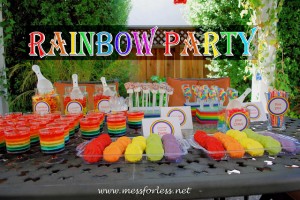 Rainbow Party Ideas