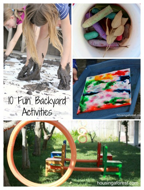 10 Fun Backyard Activities