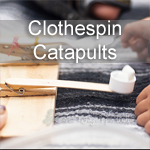 Clothespin Catapults