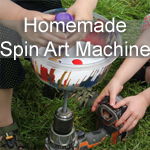 Homemade Spin Art Machine