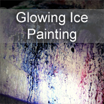 Glowing Ice Painting