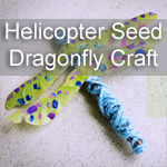 Helicopter Seed Dragonfly Craft