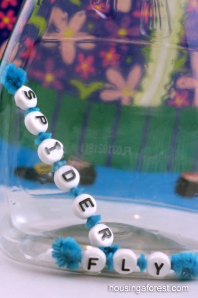 There Was an Old Lady Who Swallowed a Fly ~ fun learning activity. Fine motor, sequencing, early reading and spelling all rolled into one!