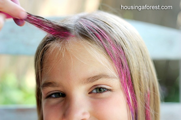 How to Chalk Hair – Housing a Forest