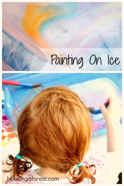 Painting On Ice ~ Perfect for Summer