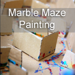 Marble Maze Painting