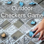 Simple Outdoor Checkers Game