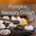 Pumpkin Sensory Dough