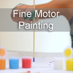 Fine Motor Painting Activity
