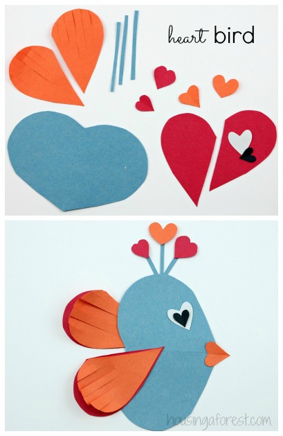 heart shape craft ideas