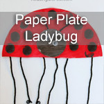 Paper Plate Ladybug
