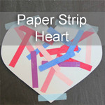 Paper Strip Hearts