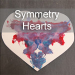Symmetry Heart Valentines