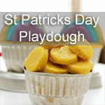 St Patricks Day Playdough