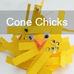 Cone Chicks Kids Craft
