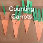 Preschool Counting Activities ~ Counting Carrots