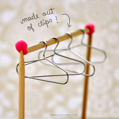 DIY: From Paper Clips to Mini Hangers