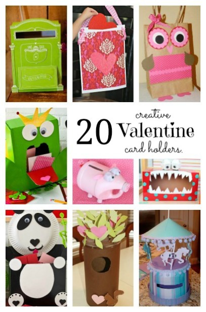20 Creative Valentine Card Holders