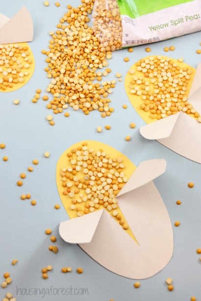 Corn Craft ~ Fall Crafts for Preschoolers 