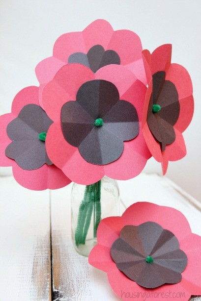 Tissue Paper Poppies : 7 Steps (with Pictures) - Instructables