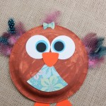 Paper Plate Owl
